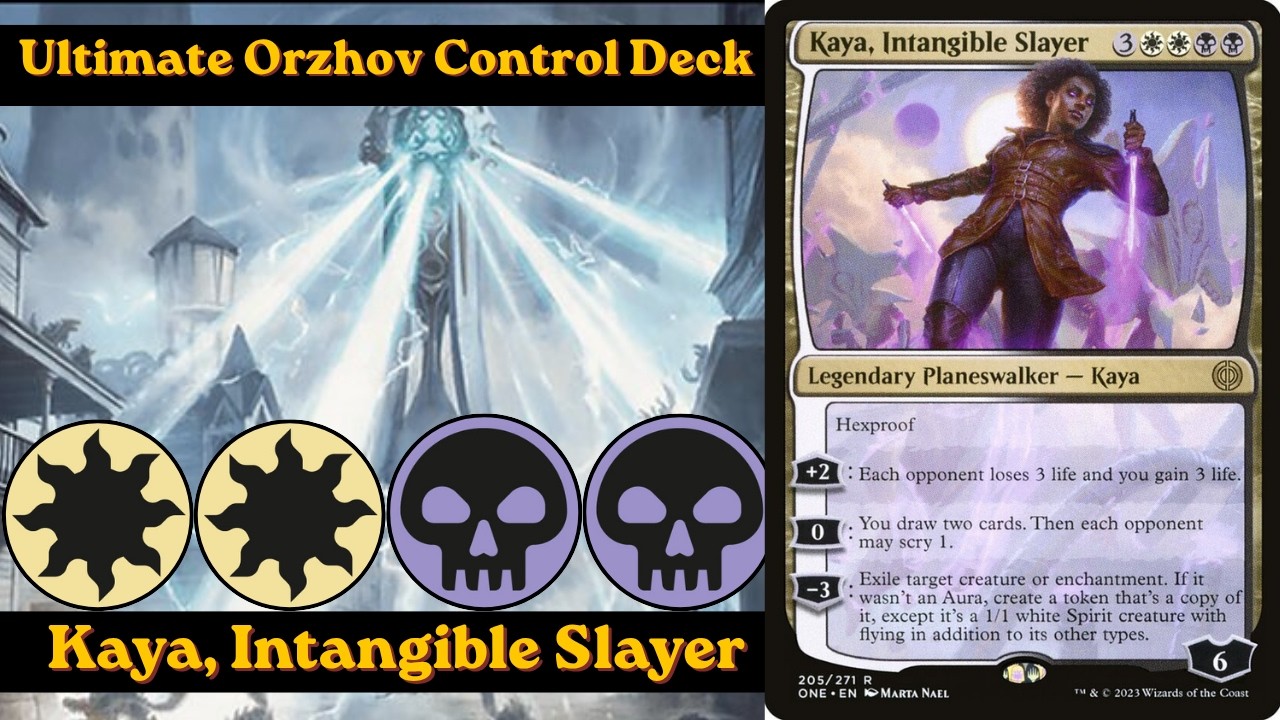 The Ultimate Orzhov Control Deck! | Kaya, Intangible Slayer | Brawl Deck | MTG Arena | 2026