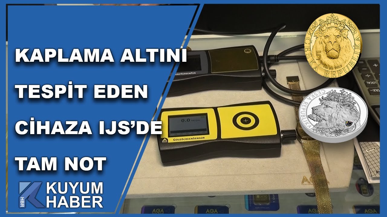 Kaplama Altını Tespit Eden Cihaza IJS'de Tam Not