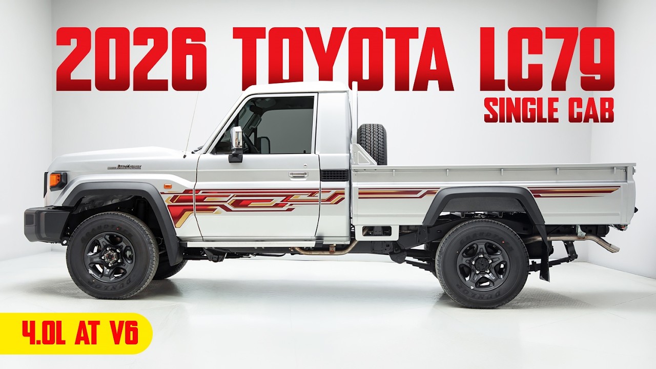 New 2026 Toyota Land Cruiser 79 V6 | In-Depth Walkaround Exterior & Interior