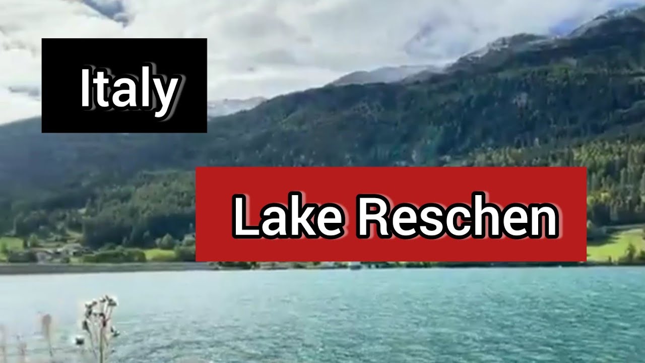 ITALY , Lake Reschen