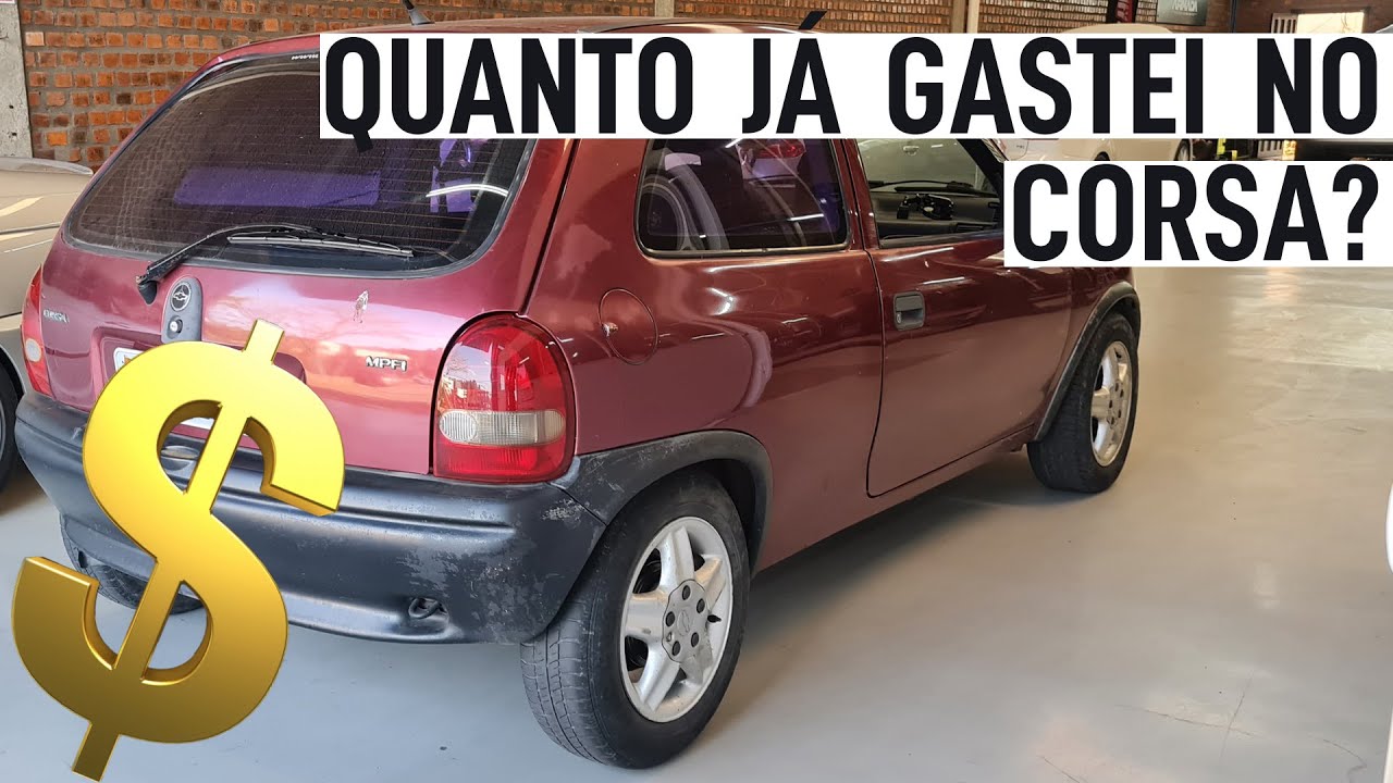 QUANTO JÁ GASTEI NO CORSA 1.0 WIND 1996? Alta RPM