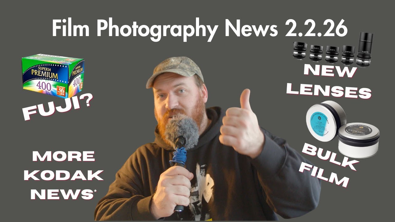 Film Photography News 2.2.26: Fujifilm News, Kodak Pharma News, Bulk Film and other stuff.
