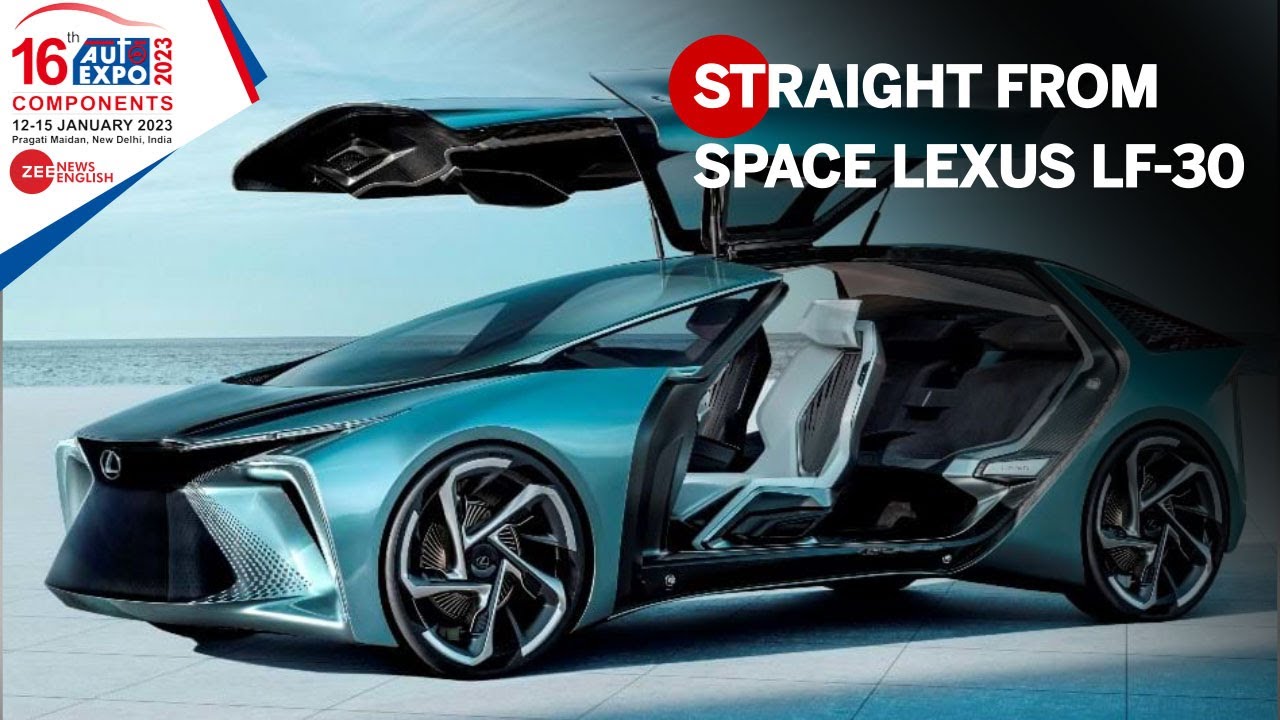 Auto Expo 2023: New electrified Lexus LF-30 looks straight from the space