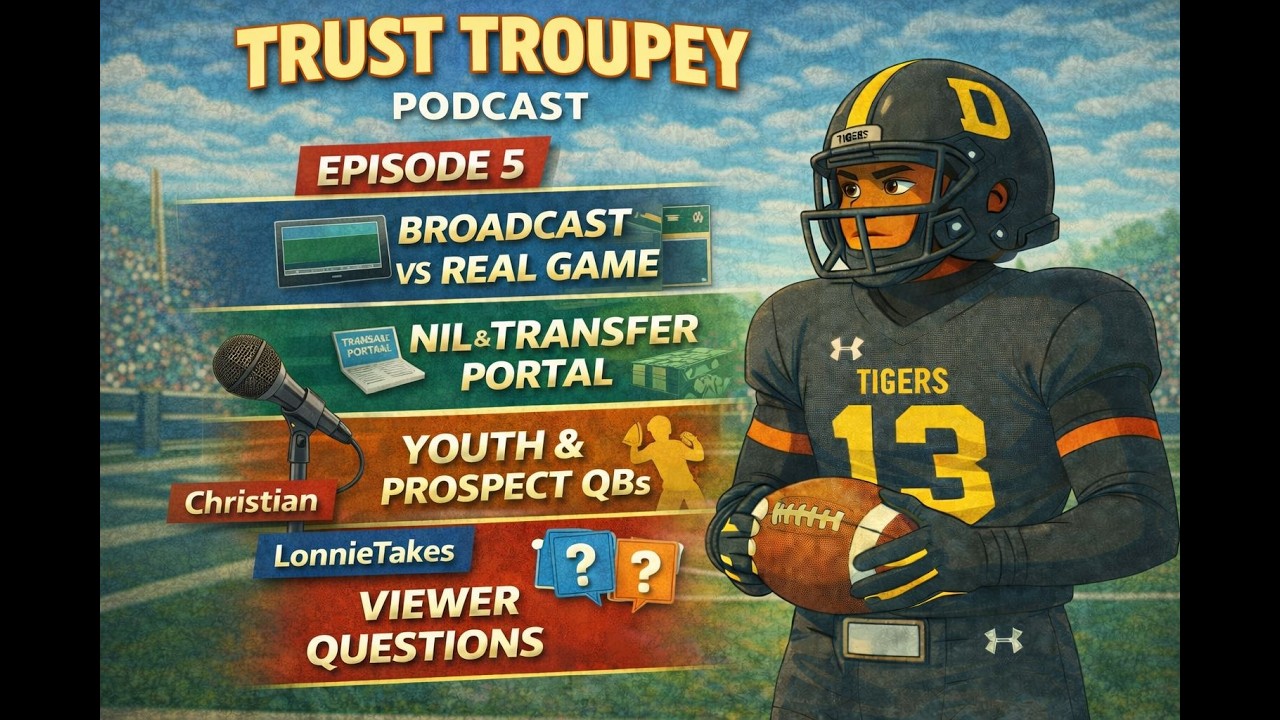 EP. 5 | Football Beyond the Broadcast | The Trust Troupey Podcast