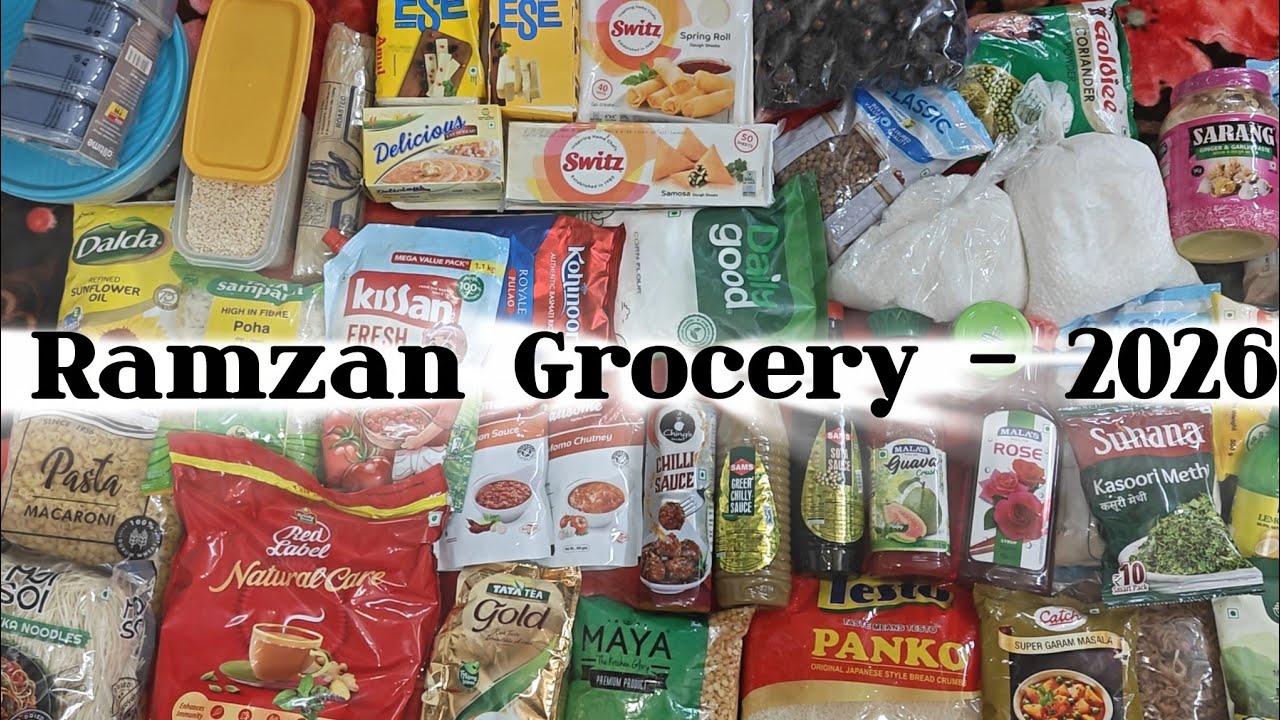 Ramzan Grocery Shopping Items 2026 | By - Moms Kitchen |