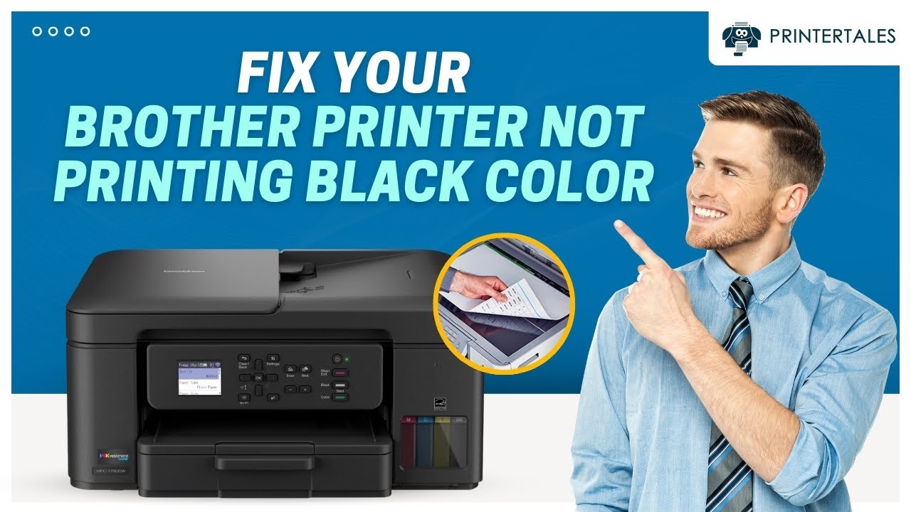Brother Printer Not Printing Black Color - Try These Fixes | Printer Tales