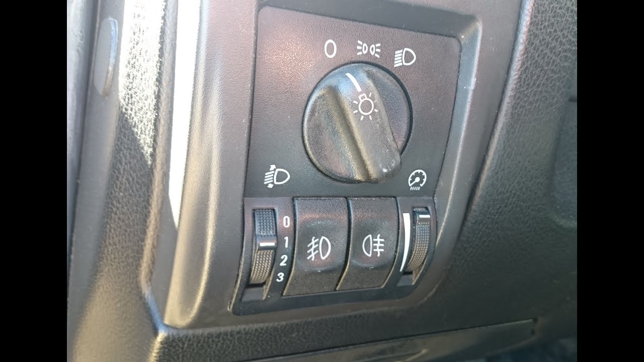 REPARACION - LIMPIEZA CONMUTADOR LUCES ASTRA G 2.0 DTI