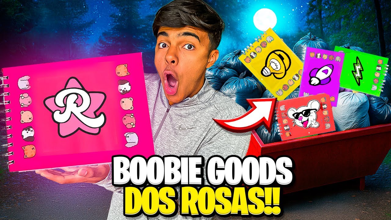 ENCONTRAMOS BOOBIE GOODS DO ROSAS NO LIXO!😱