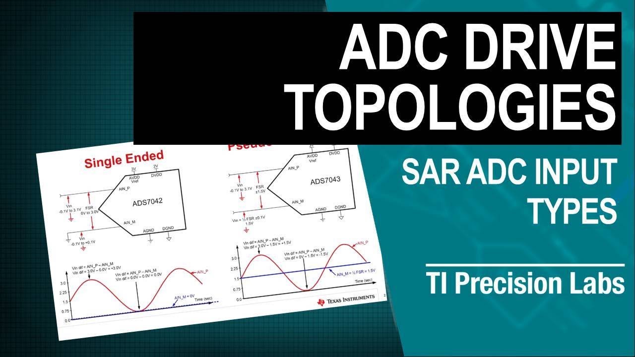 SAR ADC input types