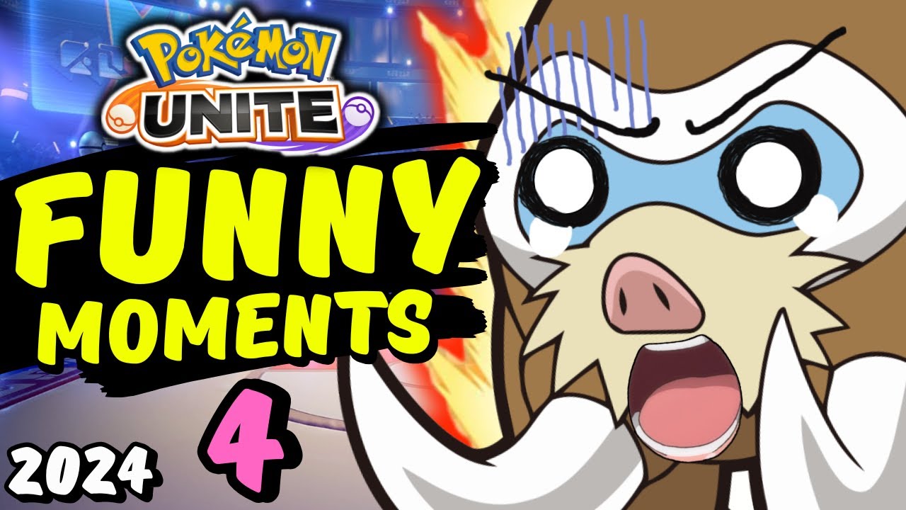BEST POKEMON UNITE Clips That Are ACTUALLY FUNNY (2024) – PART 4