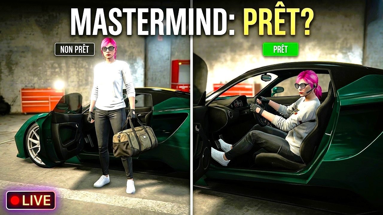 🔴LIVE GTA Online PS5 / On prépare le défi Cerveau Criminel (Appartements + Complexe)