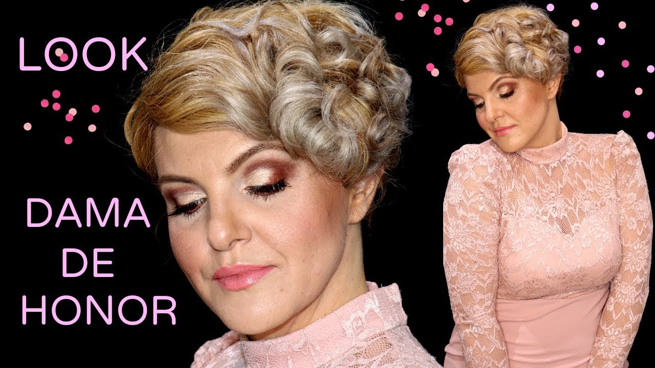 PEINADO-MAQUILLAJE-VESTIDO DAMA DE HONOR #lookDianne