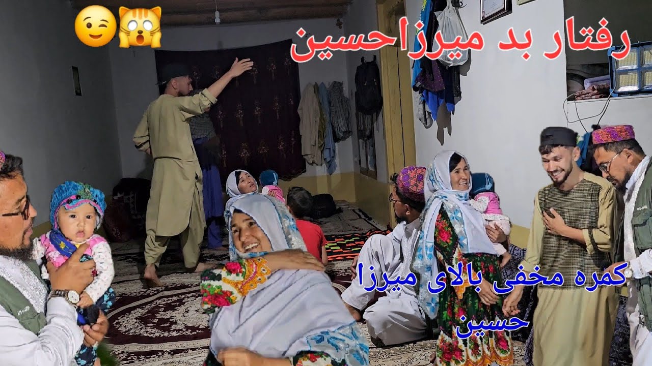 وای خدا 😯 کمره مخفی بالای میرزاحسین 😱 تا حالا عصاب خرابی میرزاحسین را ندیده بودم