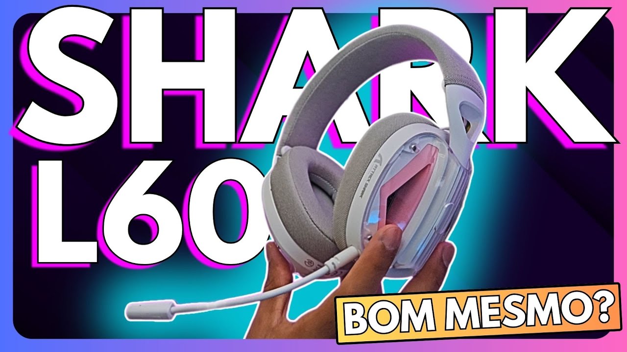 ATTACK SHARK L60 - HEADSET LINDO E BARATO!!!