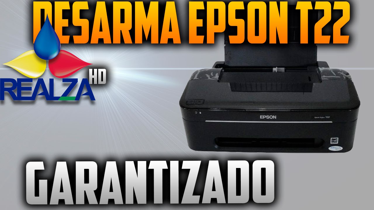 desarmar impresora epson t22