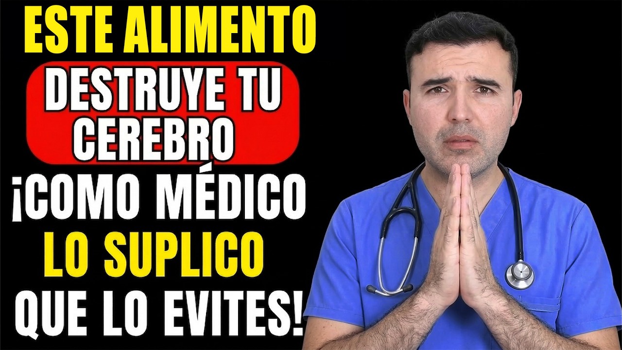 LOS 5 ALIMENTOS MÁS PELIGROSOS PARA EL CEREBRO (QUE DEBE EVITAR A TODA COSTA)