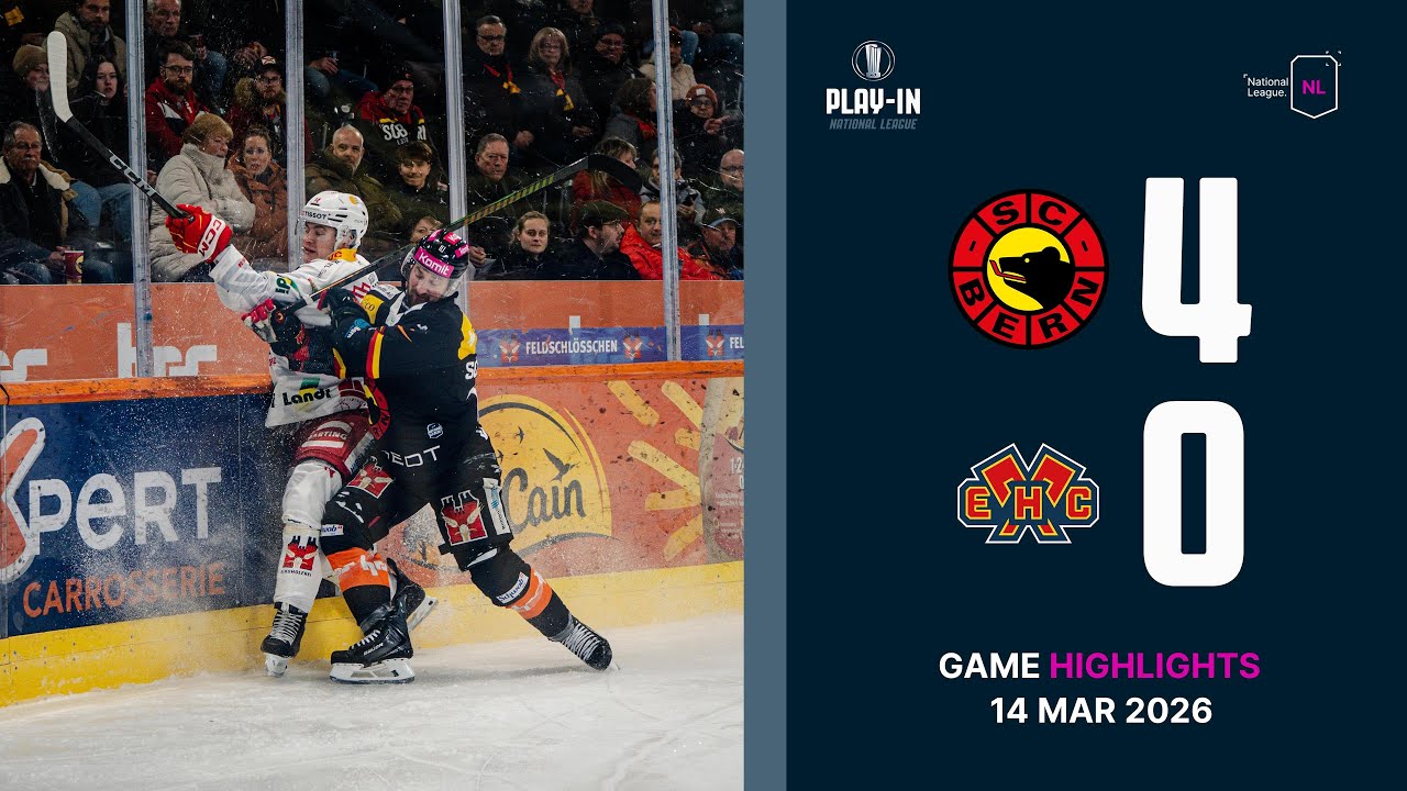 SC Bern vs EHC Biel-Bienne