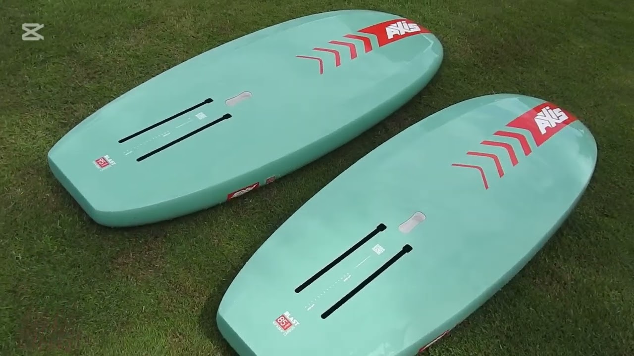 Axis Blast 85 and 95L board review Wingfoiling