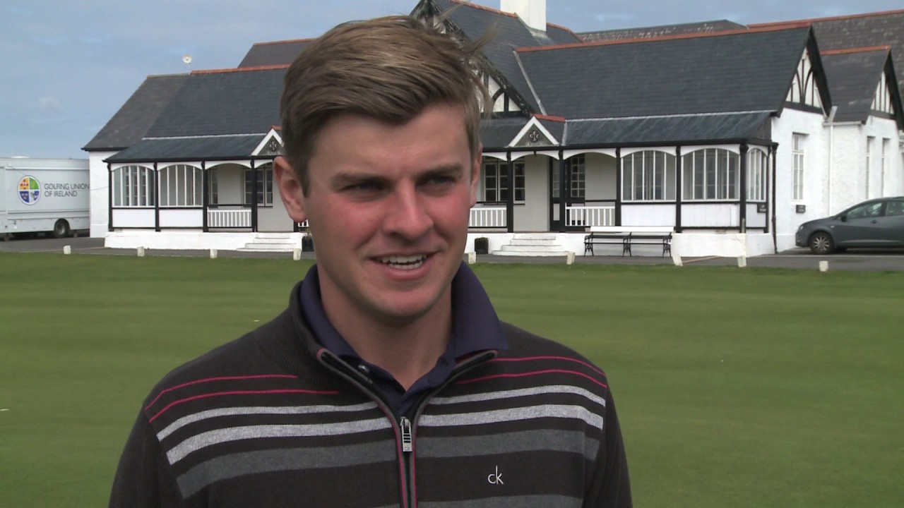 Jack Pierse interview ahead of West of Ireland Golf Championship final 2017