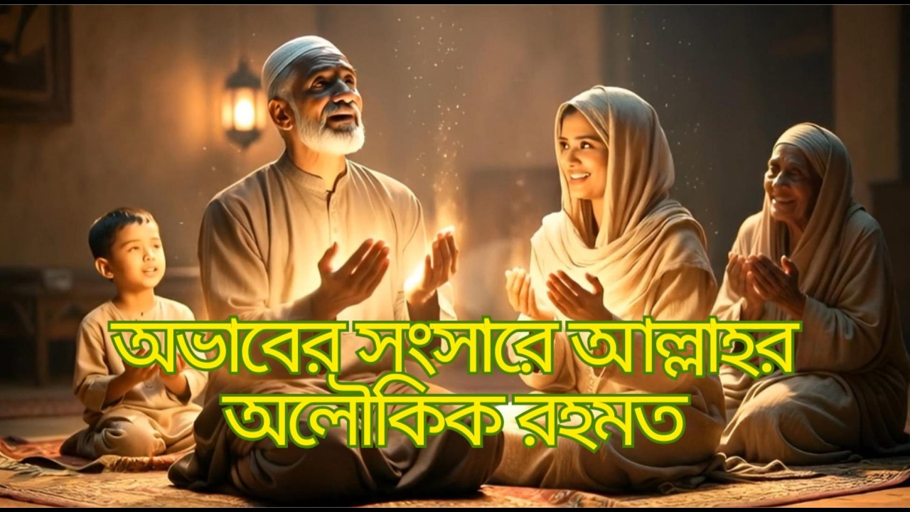 অভাবের সংসারে আল্লাহর অলৌকিক রহমত | যখন সব দরজা বন্ধ, আল্লাহ তখনও আছেন | ইসলামিক মোটিভেশন #allah