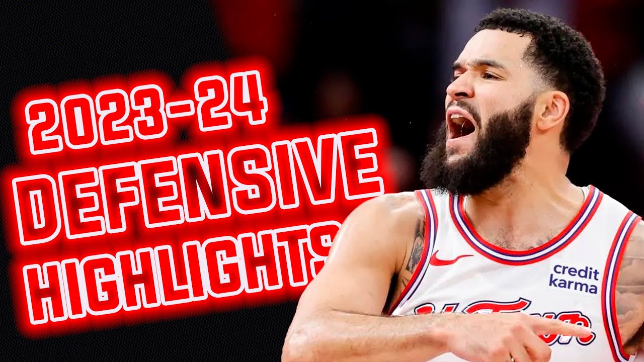 Fred VanVleet 2023-24 FULL DEFENSIVE Highlights | Houston Rockets