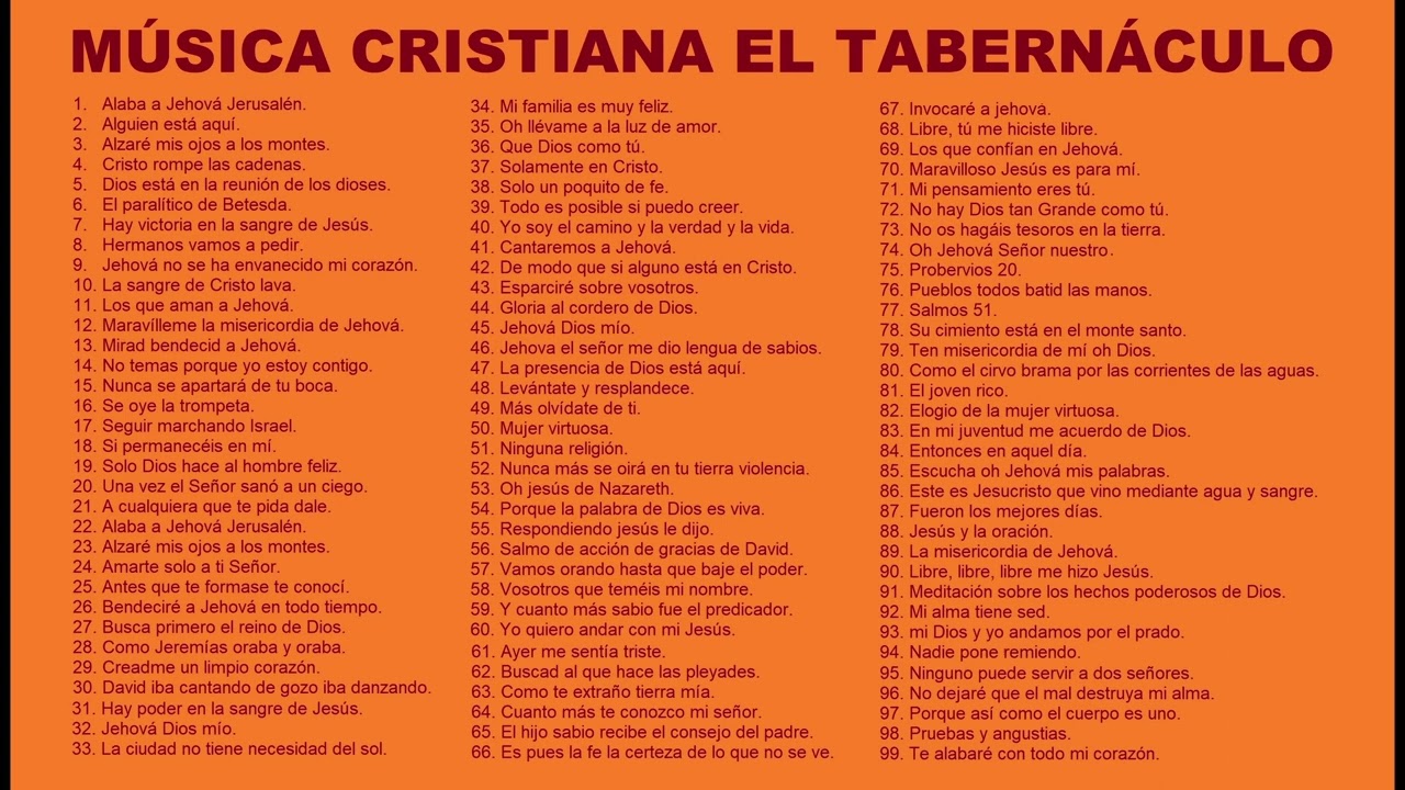 MÚSICA CRISTIANA EL TABERNÁCULO PLENITUD 2G