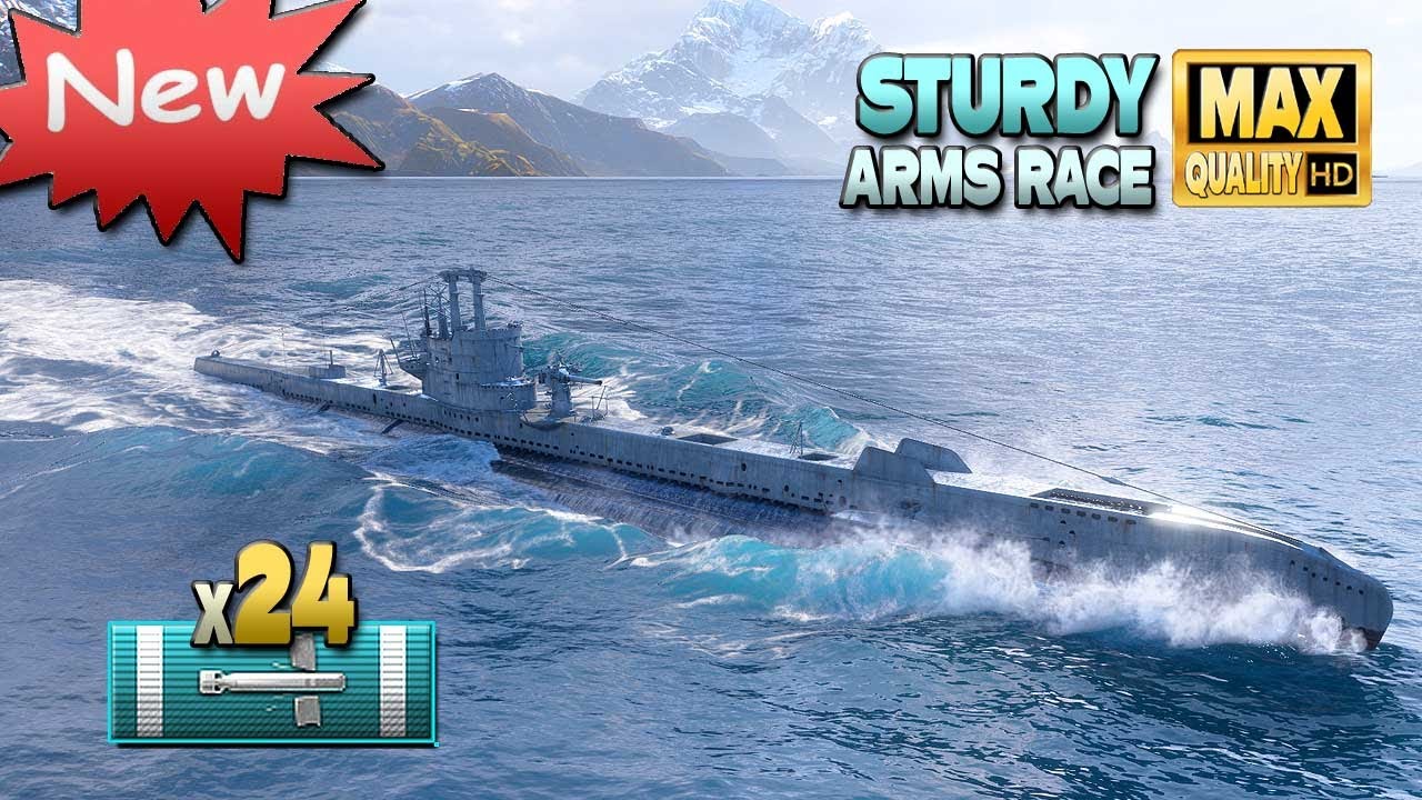 Новая британская подводная лодка Sturdy с 5,5к базового опыта игры - World of Warships
