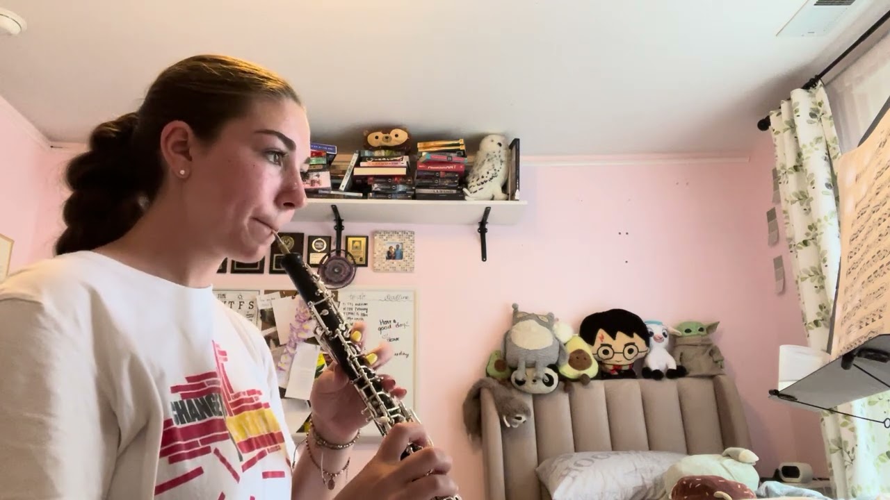 Evie Steidl - TYS Oboe Audition 2025 (Cimarosa- Concerto for Oboe and Strings Movement 2- Allegro)