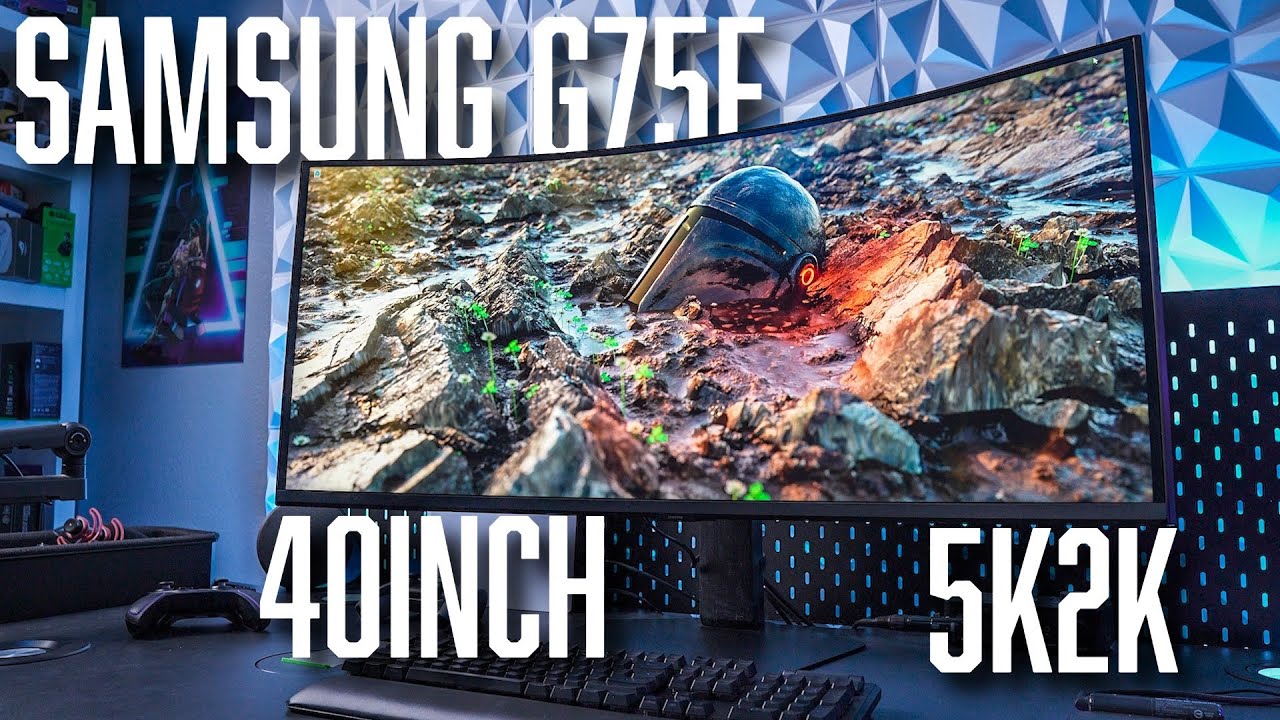 Обзор 40-дюймового монитора Samsung G75F с разрешением 5K/2K — стоит ли он своих денег?!