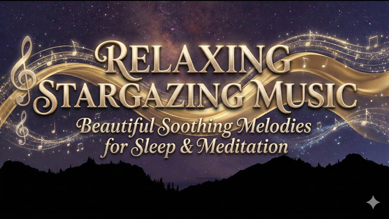 Relaxing Stargazing Music | Deep Sleep & Meditation | Soothing Celestial Melodies