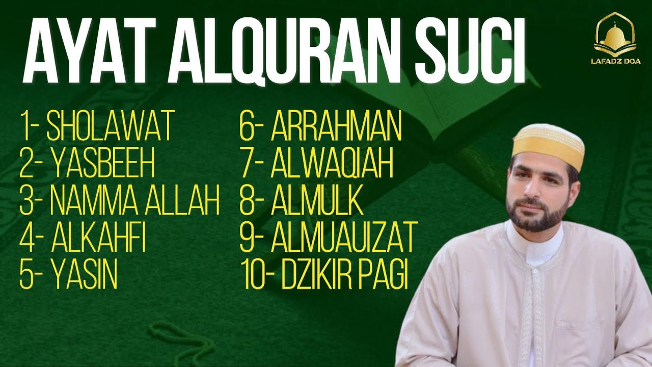 AYAT AL-QURAN SUCI By ISMAIL AL-QADI - Suara yang sangat indah