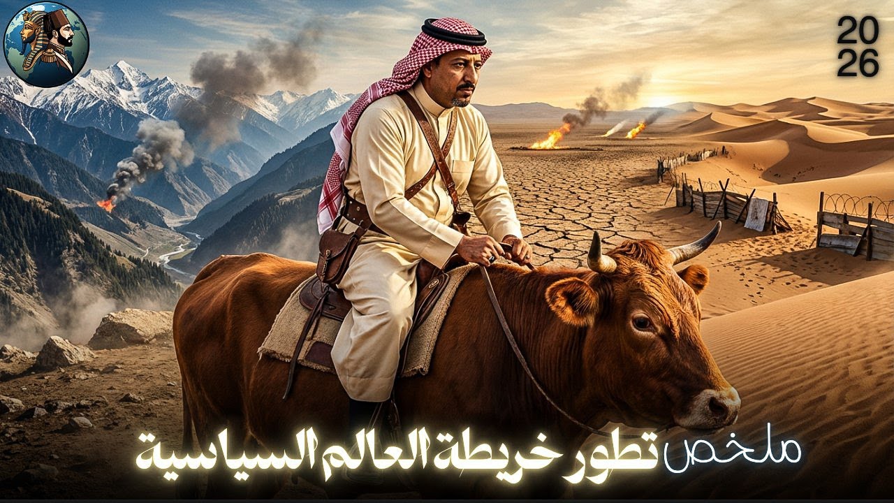 ملخص تطور خريطه العالم ومشكلات المرتبطه بها 2026 | مستر أحمد سالم | 3 ثانوي