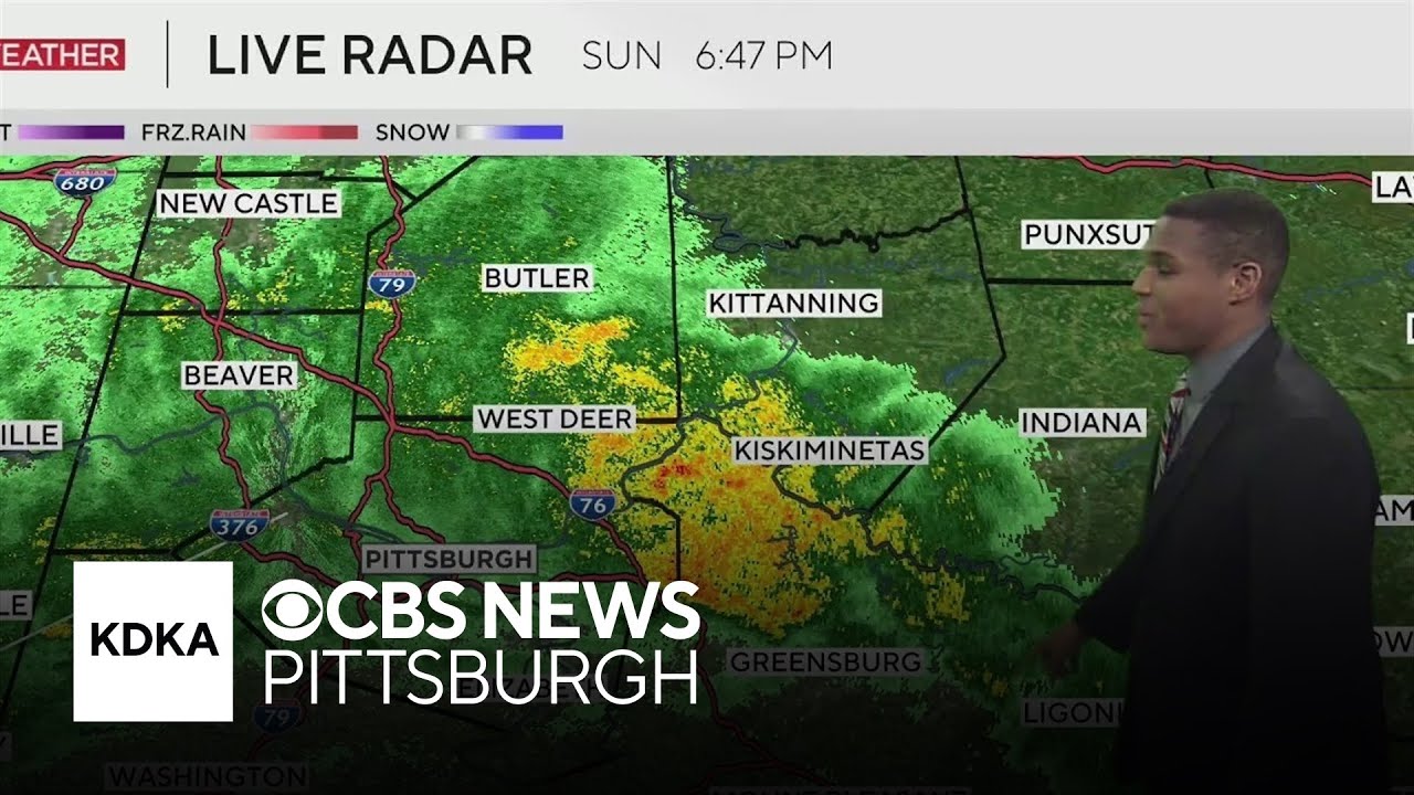 KDKA-TV Weekend Forecast (11/9)