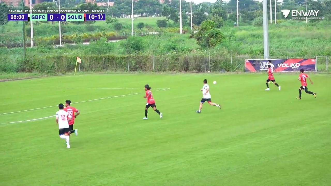 (MATCH 2) GANG BARU FC X SOLID FC | KICK OFF SOCCERFIELD