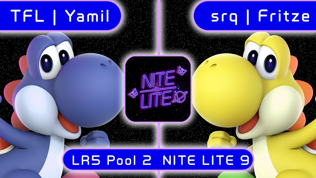 NITE LITE 9 - Yamil (Yoshi) vs Fritze (Yoshi) - Losers Round 5 Pool 2
