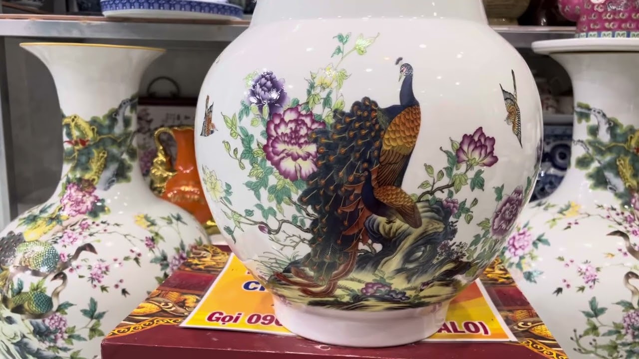 Gốm sứ giang Tây, hút Lộc phát Quang, củ tỏi chim công 13/3/2026 gọi 0965946474