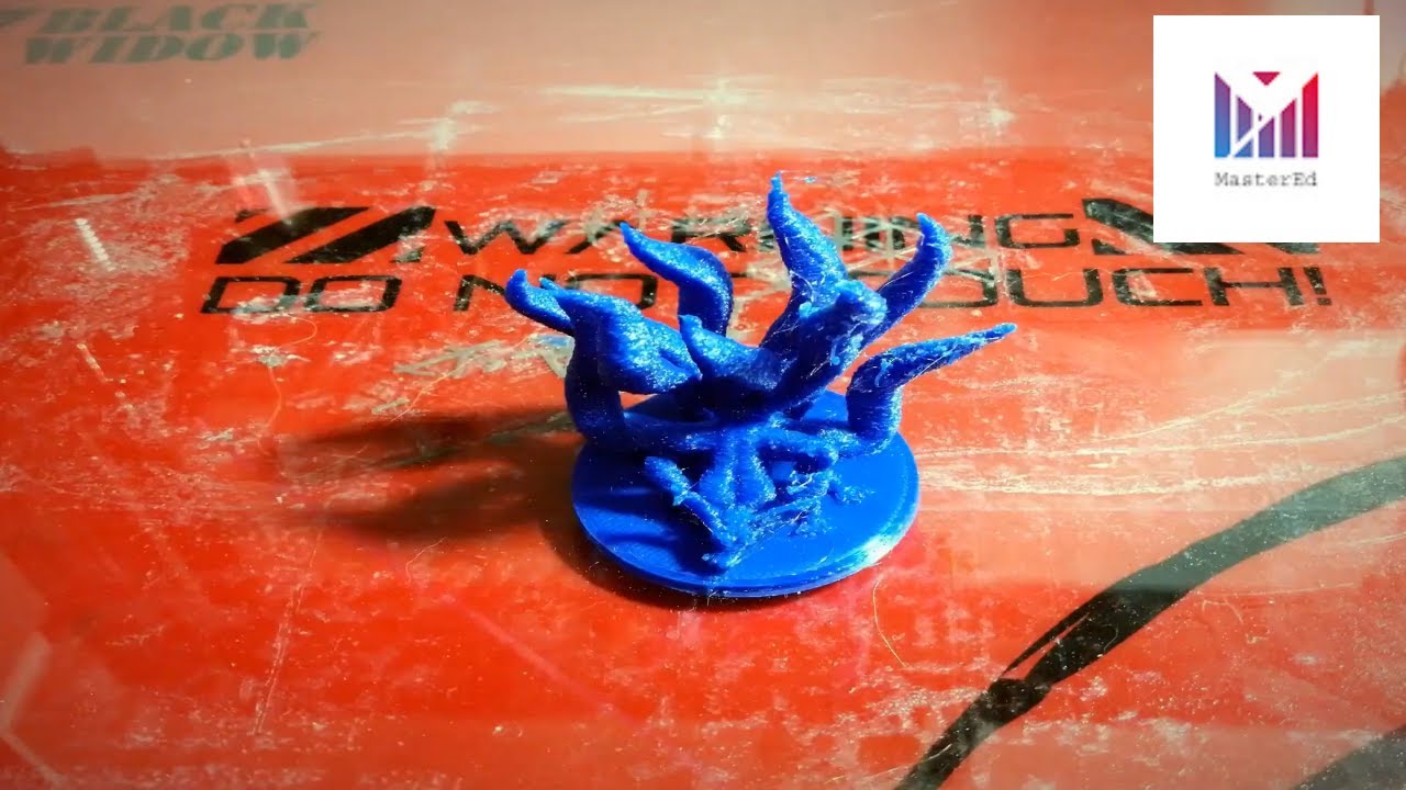 Naruto 3D Printing Time Lapse || KURAMA [Tevo Black Widow]