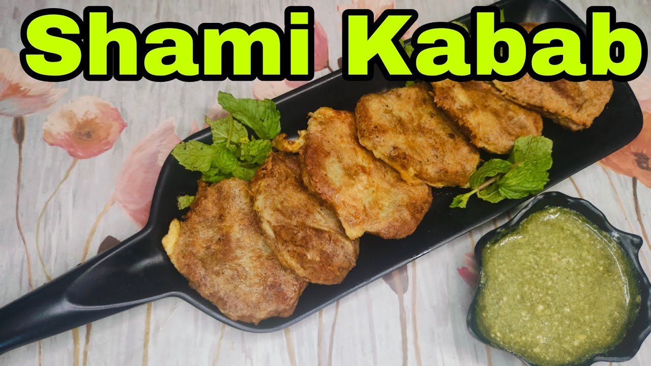 #Shami Kabab/mutton Shami Kabab recipe 😋