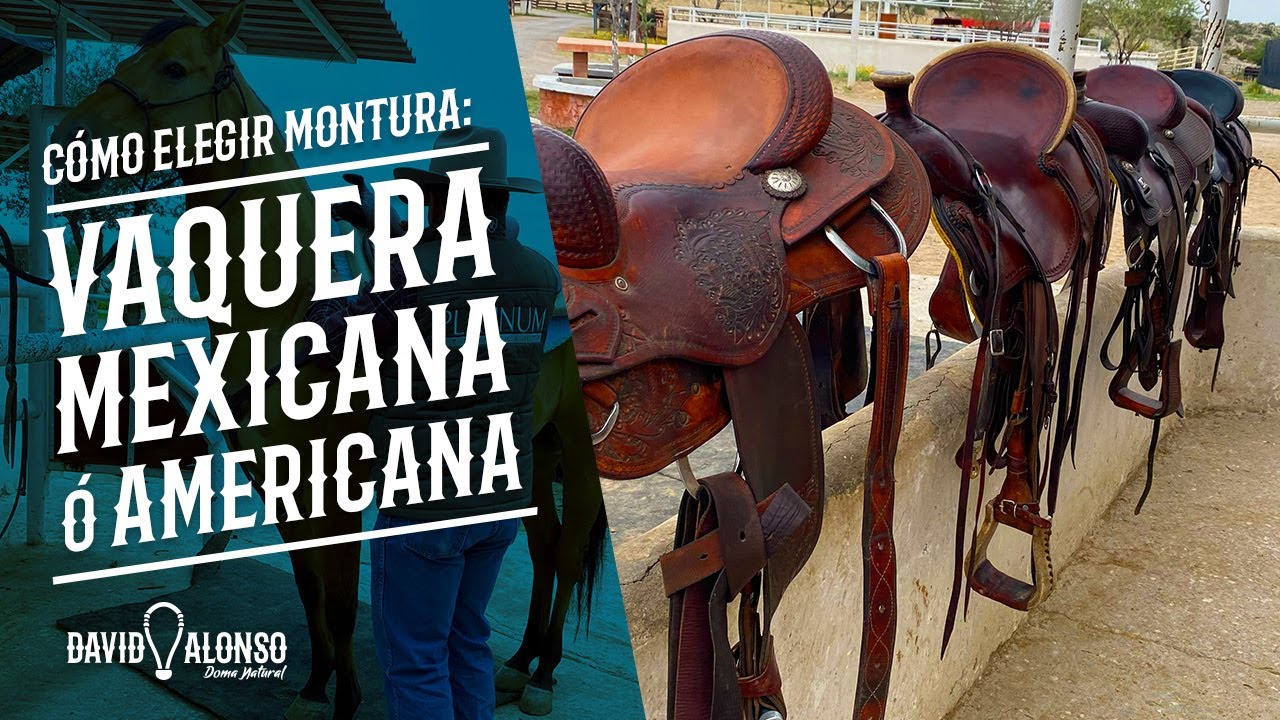 ¿Cómo elegir una montura vaquera mexicana o texana?