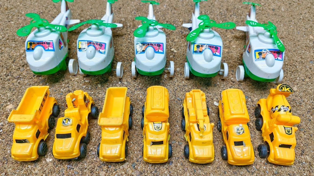 मिनी डम्पर 🚛 मिनी हैलीकाप्टर 🚁 Gadi Wala Cartoon Video / Toy Video / Toy Gadi Wala Video /Nayaktoy