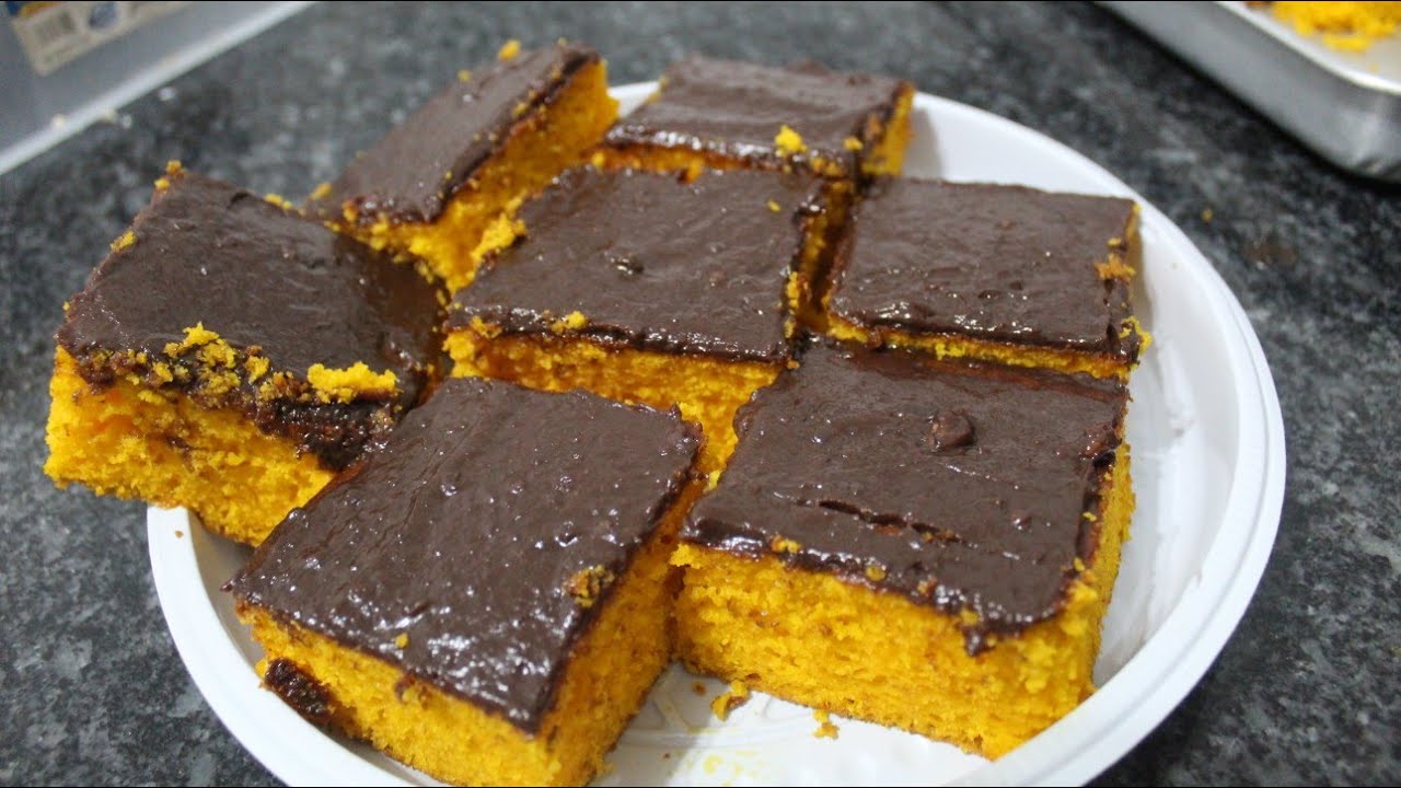 RECEITA DE BOLO DE CENOURA GRANDE