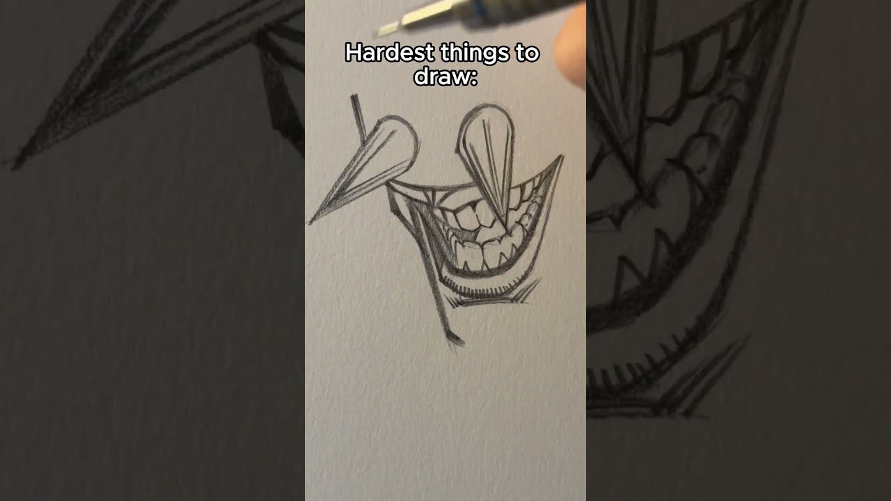 Hardest things to draw in class || Jmarron