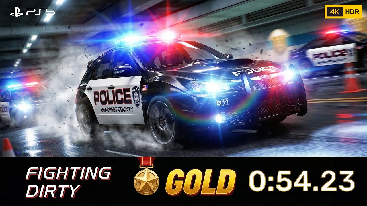 NFS Hot Pursuit Remastered &ndash; Fighting Dirty Interceptor | PS5 4K Subaru WRX STI