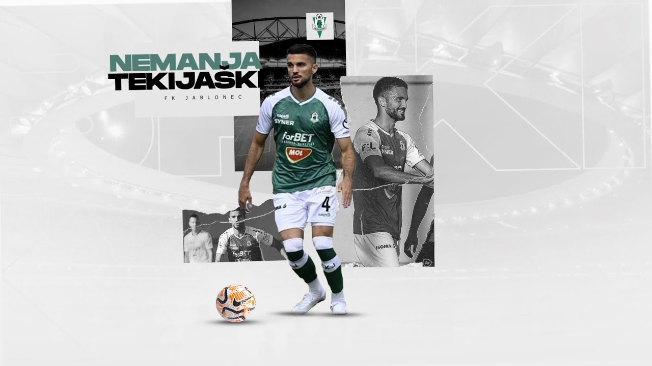 Nemanja Tekijaški ●  Centre Back ● FK Jablonec  ● 23/24 Highlights