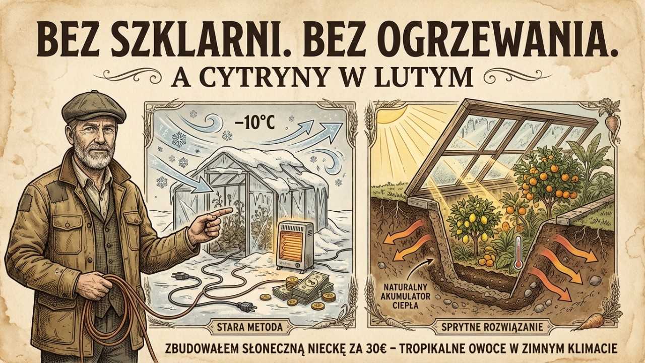Zbudowałem „pułapkę słoneczną” za 30 dolarów — Uprawa owoców tropikalnych w zimnym klimacie