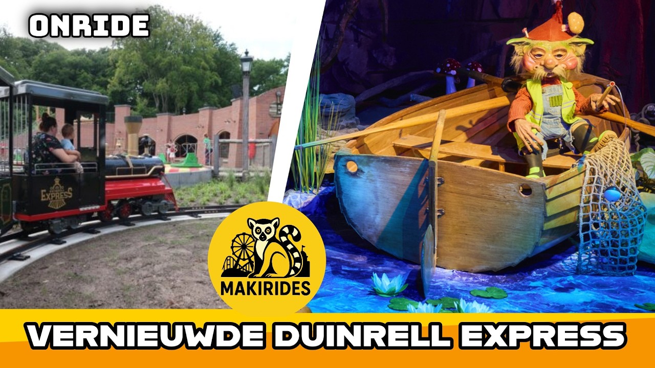 Vernieuwde Duinrell express! Onride 2025