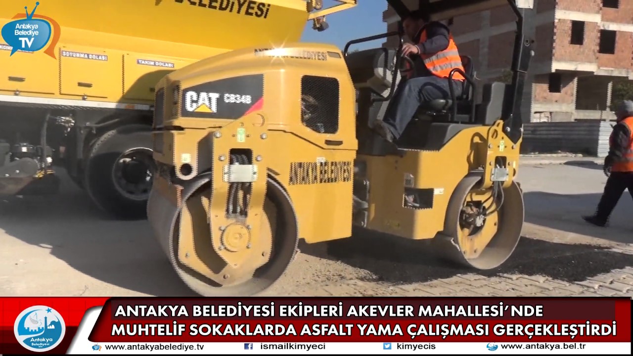 ANTAKYA BELEDİYESİ EKİPLERİ AKEVLER MAHALLESİ’NDE ASFALT YAMA ÇALIŞMASI GERÇEKLEŞTİRDİ Özel Ayar