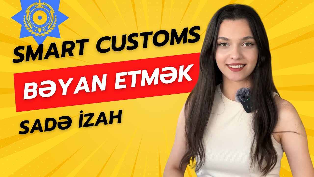 Smart customs da bəyan etmək/ Trendyol sifarişini bəyan etmək/ Part3.