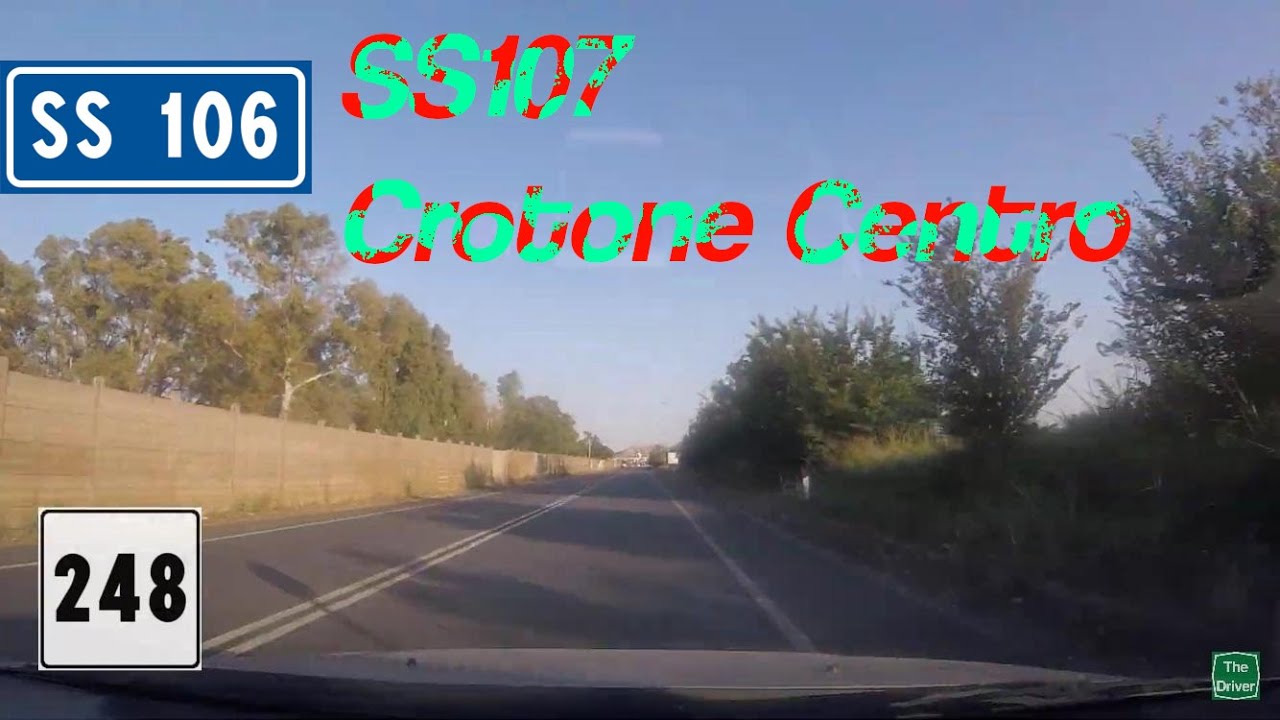 I - SS106 Jonica - Tratto Innesto SS107-Crotone Centro