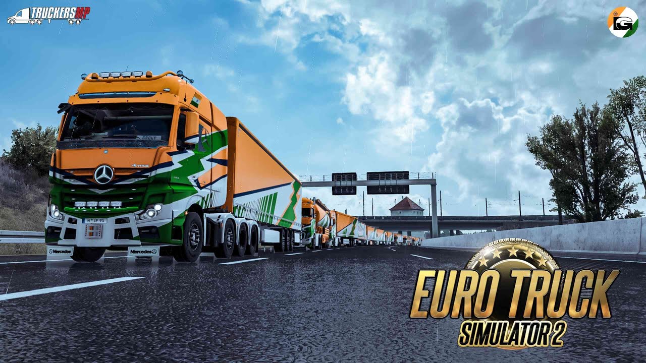🔴 ETS2 Convoy Live | TruckersMP | Indian Group VTC